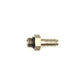 DeatschWerks 6AN ORB Male To 3/8in. Male Triple Barb Fitting (Incl. O-Ring) - 6-02-0501