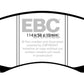 EBC 02-05 Mitsubishi Lancer 2.0 ES Ultimax2 Front Brake Pads - UD904