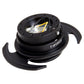 NRG Quick Release Kit Gen 3.0 - Black Body / Black Ring w/Handles - SRK-650BK