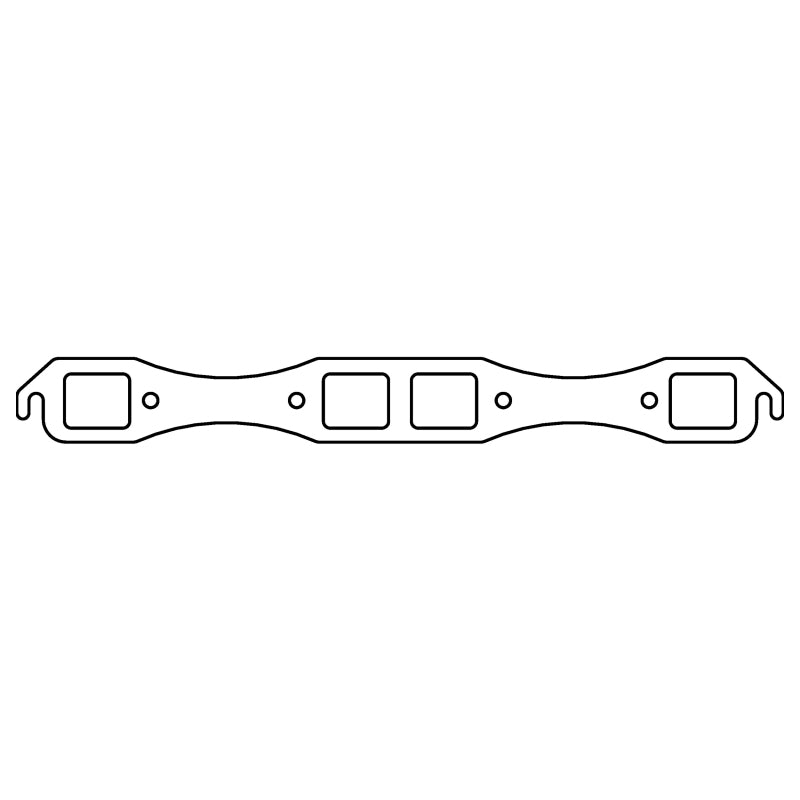 Cometic Chrysler Big Block B/RB V8 .043in Copper Exhaust Manifold Gasket Set-1.780in x 1.480in Port - C15307C