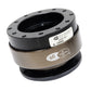 NRG Quick Release Gen 2.0 - Black Body / Chrome Ring SFI Spec 42.1 - SRK-200-1BK