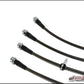AMS Performance 08-15 Mitsubishi EVO X Stainless Steel Brake Lines (4 Lines) - AMS.04.01.0004-1