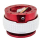 NRG Quick Release Kit - Pyramid Edition - Red Body / Glow In The Dark Pyramid Ring - SRK-210RD/GL