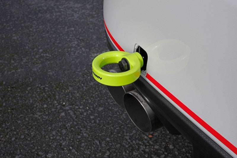 PERRIN 15-21 Subaru WRX/STI Tow Hook Kit (Rear) - Neon Yellow - PSP-BDY-252NY
