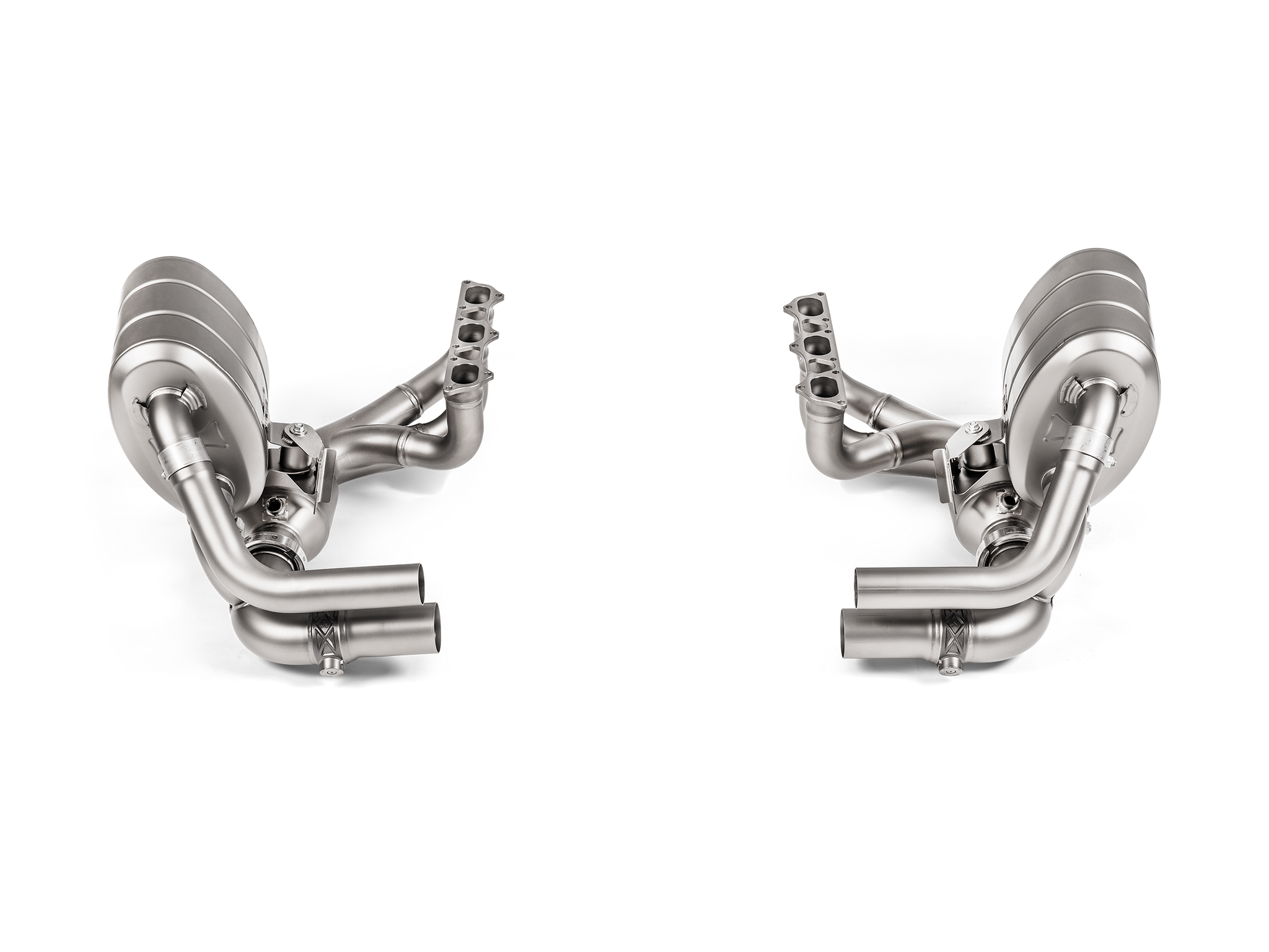 Akrapovic Evolution Header Set (Titanium) - Porsche 911 GT3 RS (991.2) - OPF/GPF 2020+ - E-PO/T/6/1 - Revzone