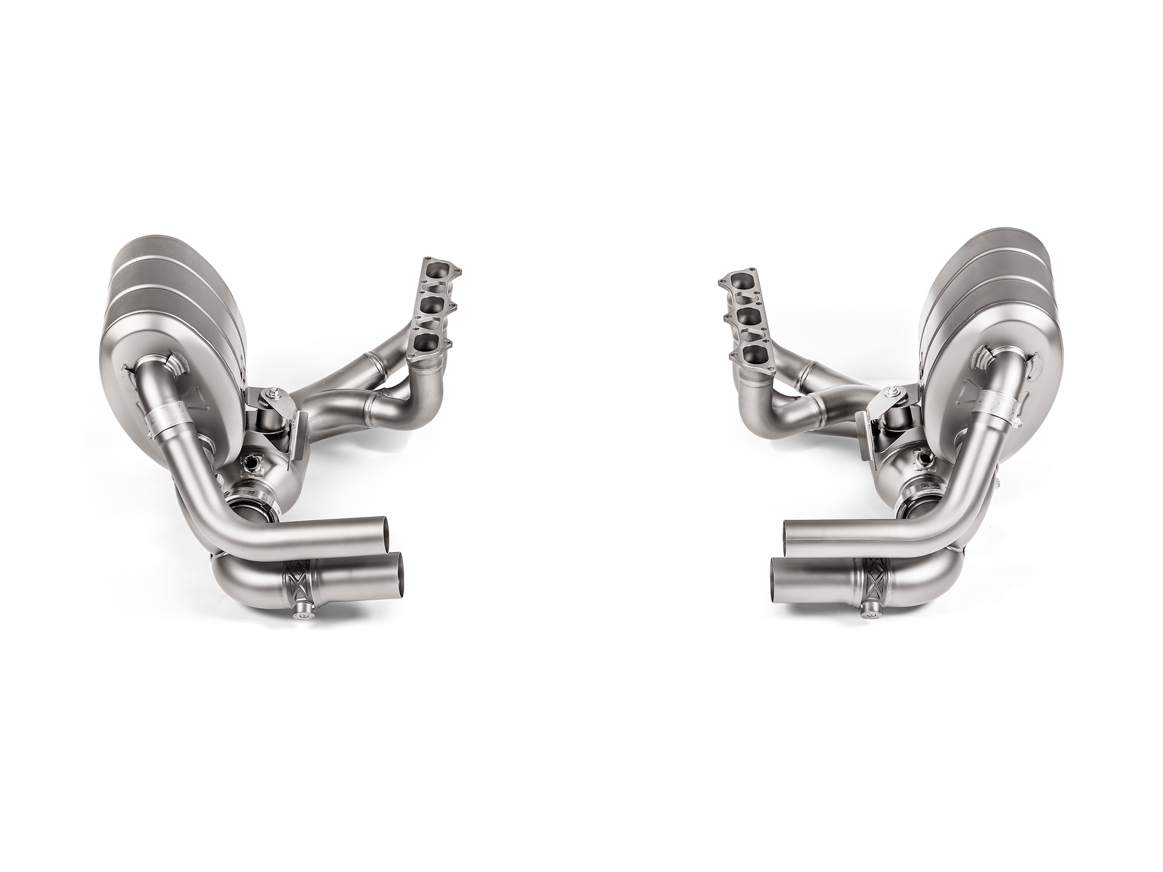 Akrapovic Evolution Header Set (Titanium) - Porsche 911 GT3 RS (991.2) - OPF/GPF 2020+ - E-PO/T/6/1 - Revzone