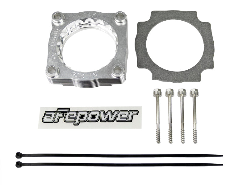 aFe Silver Bullet Throttle Body Spacer 12-15 BMW 328i (F30) L4-2.0L N20/N26 - 46-31009