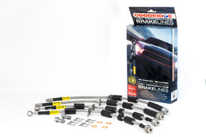 Goodridge 14-19 Ford Fiesta ST Stainless Steel Brake Line Kit - 12333