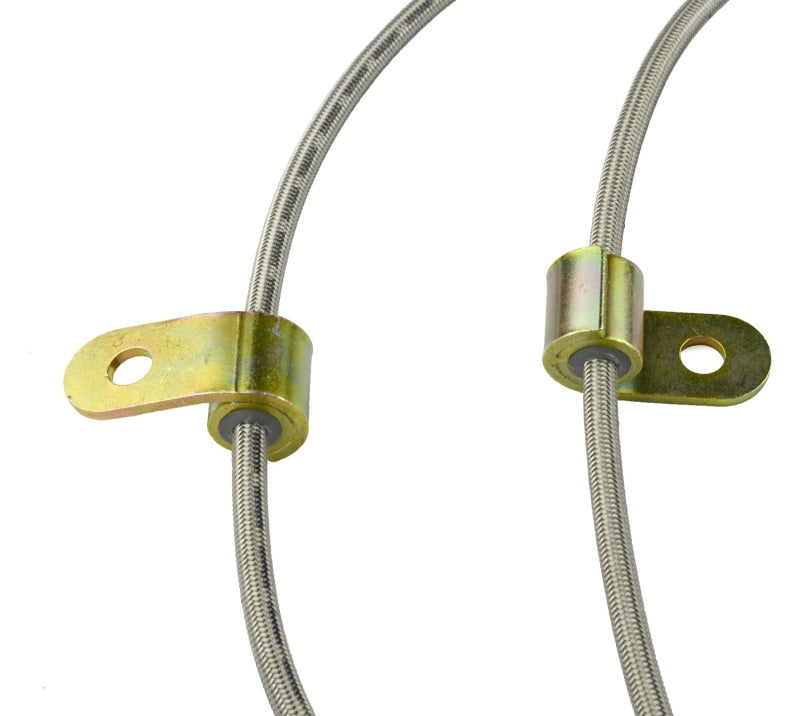 Goodridge 09-12 Cadillac CTS-V (All CTS-V w/ Brembo Brakes) Stainless Steel Brake Line Kit - 12238