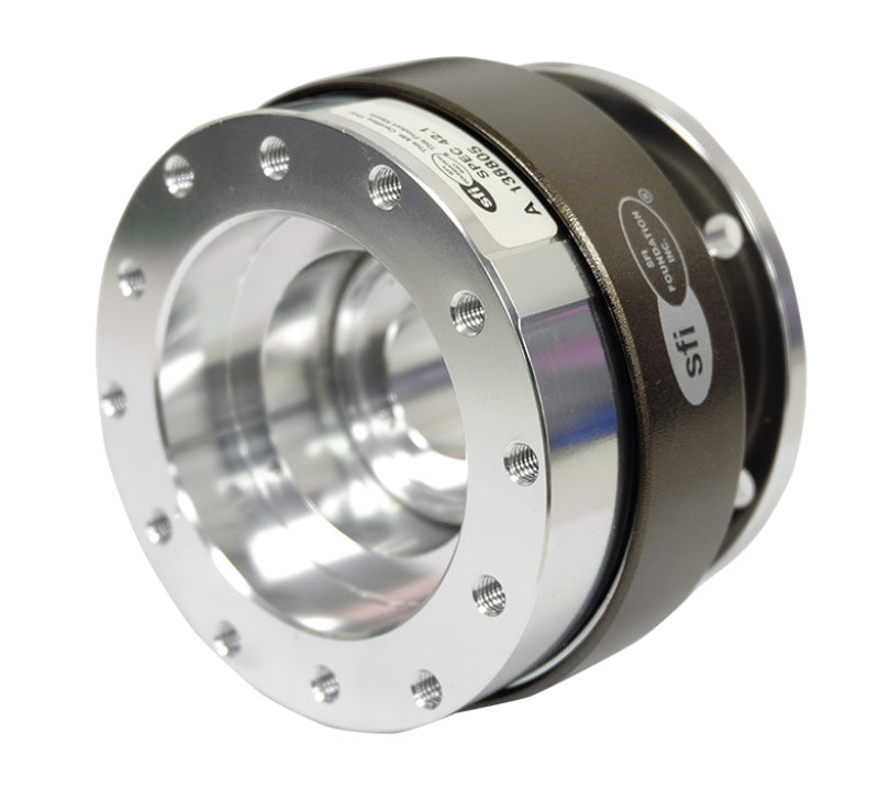 NRG Quick Release Gen 2.0 - Silver Body / Chrome Ring SFI Spec 42.1 - SRK-200-1SL