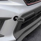PERRIN 18-21 Subaru WRX & STI / 13-25 BRZ / 17-20 Toyota 86 Tow Hook Kit (Front) - Flat Black - PSP-BDY-235BK