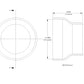 aFe POWER Universal Products Coupler Kit (4 x 3)in ID x 3in L - Black - 59-00208