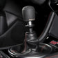 GrimmSpeed Stubby Shift Knob Stainless Steel Black - M12x1.25 - 380002