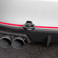 PERRIN 15-21 Subaru WRX/STI Tow Hook Kit (Rear) - Black - PSP-BDY-252BK