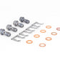 Goodridge 17-20 Honda Civic Si (Si Model Only) Stainless Steel Brake Line Kit - 20040