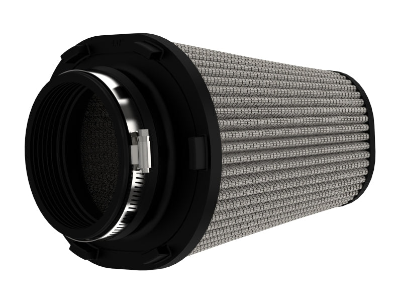 aFe Magnum FLOW Pro DRY S Air Filter 4in F (7-3/4x6-1/2)in B (5-3/4x3-3/4)in T x 7in H - 24-90201D