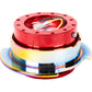 NRG Quick Release Gen 2.5 - Red Body / Neochrome Ring - SRK-250RD/MC
