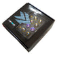 NRG 200 Series M12 X 1.25 Titanium Lug Nut Set - 21 Pc w/Lock Key Socket - Neochrome - LN-T210MC-21