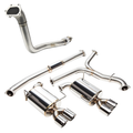Cobb Turboback Exhaust with Korsh Down Pipe - 11-21 STI / 11-14 WRX - Revzone