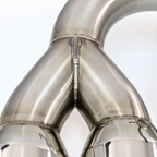 Korsh Subaru WRX STI 2008-2014 Hatch Auto Turbo Back Exhaust - Stainless Steel with Titanium Tips - Revzone
