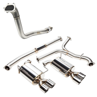 Cobb Turboback Exhaust with Korsh Down Pipe - 11-21 STI / 11-14 WRX - Revzone