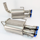 Korsh Subaru WRX 2011-14/STI 2011-2021 Turbo Back Exhaust - Full Titanium with Titanium Tips
