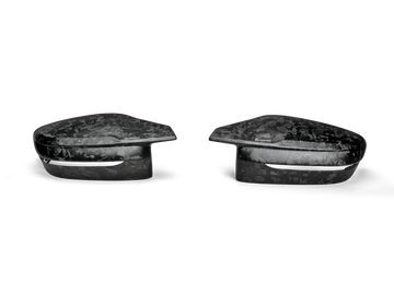 Akrapovic Chopped Carbon Fibre Mirror Cap Set - Matte - BMW M2 Coupe (G87) / M240i (G42) / M3 (G80, G81) / M4 (G82, G83)
