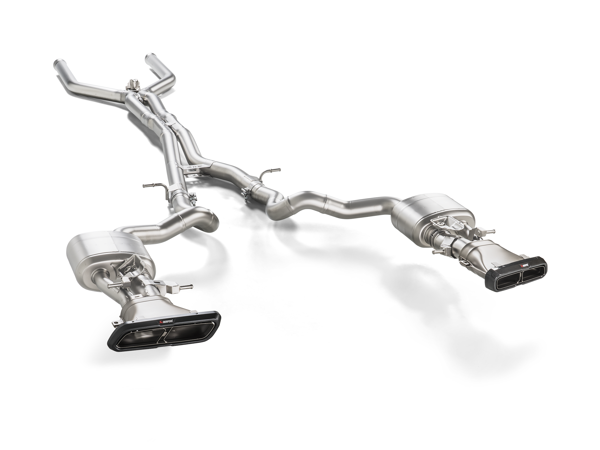Akrapovic Evolution Line (Titanium) - Mercedes-AMG E 63/E 63 S Sedan/Estate (W213/S213) 2020+ - MTP-ME/T/5H - Revzone