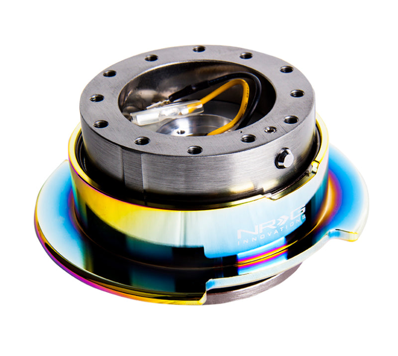 NRG Quick Release Gen 2.5 - Gunmetal Body / Neochrome Ring - SRK-250GM/MC