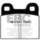 EBC 71-79 Volkswagen Beetle 1.3 (1300) Ultimax2 Front Brake Pads - UD030