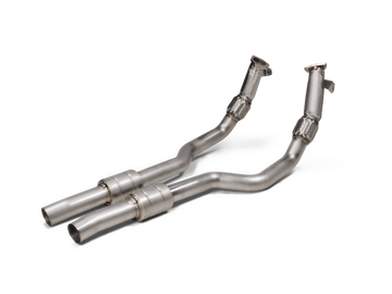 Akrapovic Link Pipe Set (SS) - Audi RS 6 Avant (C8) - OPF/GPF 2026+