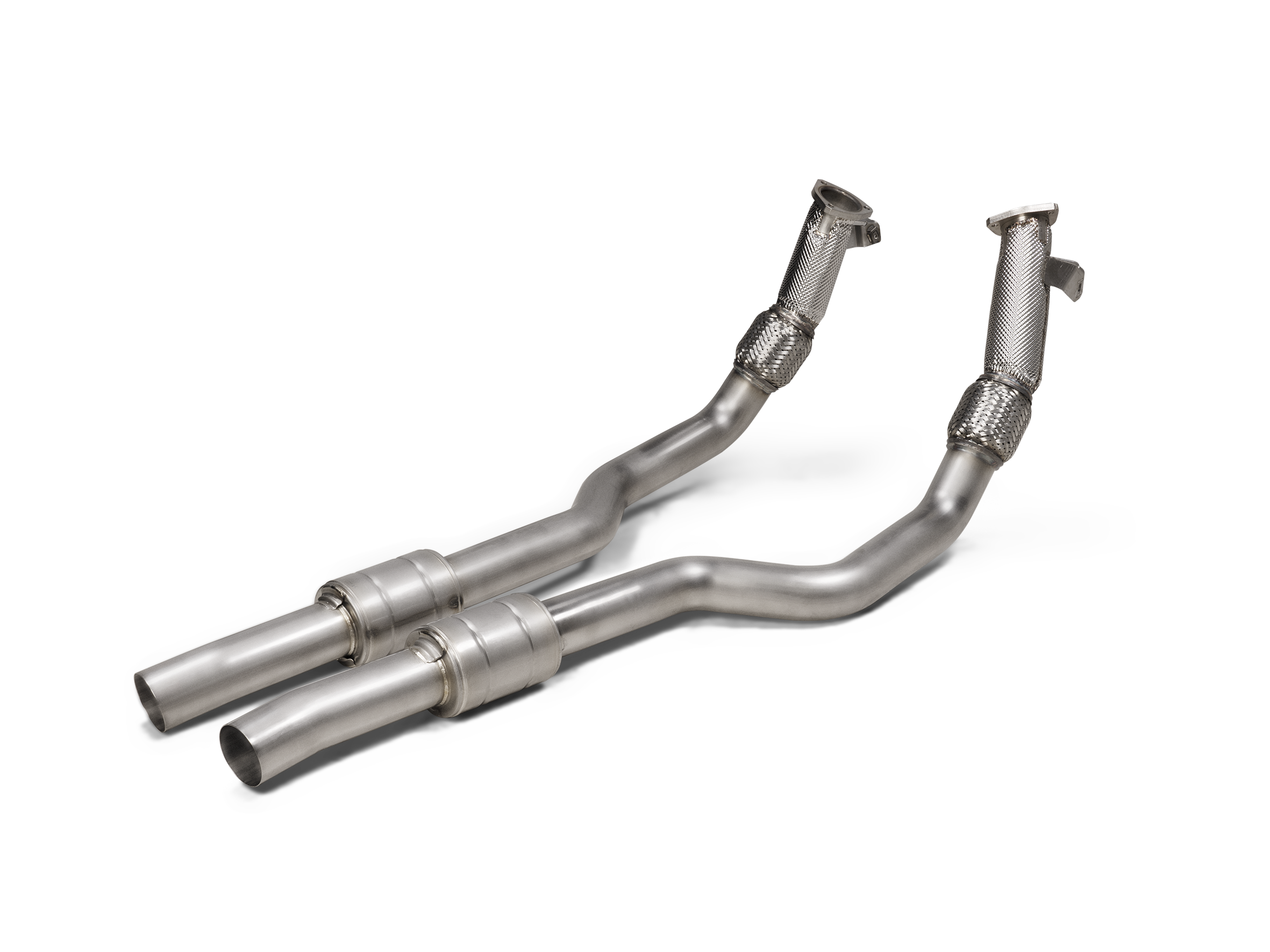 Akrapovic Link Pipe Set (SS) - Audi RS 6 Avant (C8) - OPF/GPF 2026+ - L-AU/SS/8/1 - Revzone