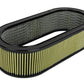 aFe MagnumFLOW Air Filters Round Racing PG7 A/F PG7 Oval Filter (18.13 x 7.25 x 6.0 w/EM) - 18-87001