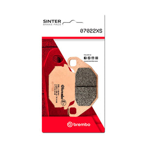 Brembo OE 03-07 Sym GT 500cc Brake Pad - Rear - 07022XS