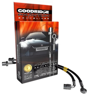 Goodridge 01-07 Subaru Impreza Outback Phantom Stainless Steel Brake Lines - 24215BKC