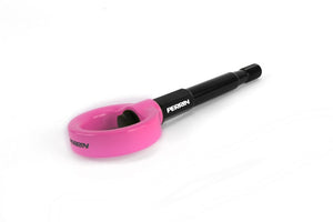 PERRIN 08-14 Subaru WRX/STI (Hatchback) Tow Hook Kit (Rear) - Hyper Pink - PSP-BDY-250HP