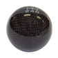 NRG Universal Ball Style Shift Knob - Heavy Weight 480G / 1.1Lbs. - Carbon Fiber (5 Speed) - SK-300BC-3-W