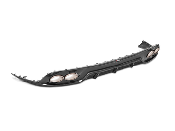 Akrapovic Rear Carbon Fibre Diffuser - High Gloss - Porsche 911 Turbo / Turbo S (991.2) 2019+