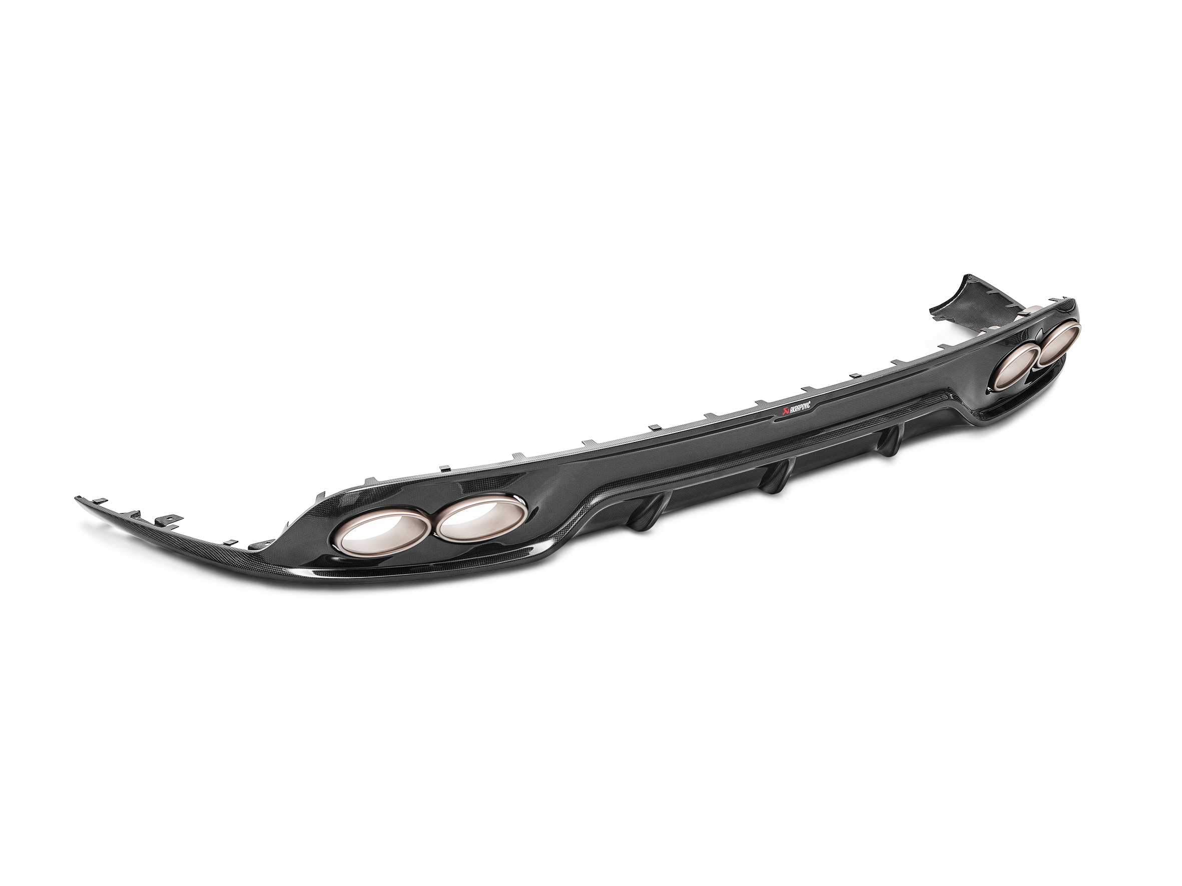 Akrapovic Rear Carbon Fibre Diffuser - High Gloss - Porsche 911 Turbo / Turbo S (991.2) 2019+ - DI-PO/CA/4/G - Revzone