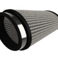 aFe Magnum (3x4-3/4)in Flange ID x (4x5-3/4)in Base x (2-1/2x4-1/4) FLOW Pro DRY S Air Filter (Pair) - 21-90054-MA
