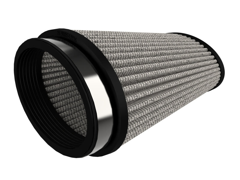 aFe Magnum (3x4-3/4)in Flange ID x (4x5-3/4)in Base x (2-1/2x4-1/4) FLOW Pro DRY S Air Filter (Pair) - 21-90054-MA