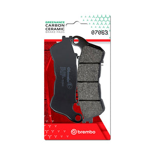 Brembo OE Honda Forza/Suzuki Sixteen/Suzuki Uh/Suzuki Ux Carbon Ceramic Brake Pad - Front - 07063