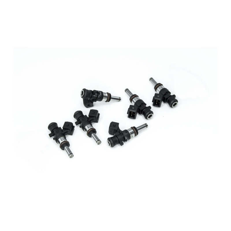 Deatschwerks Bosch EV14 Universal 40mm Compact Matched Set of 6 Injectors 1250cc (Extended Nozzle) - 16MX-00-1250-6