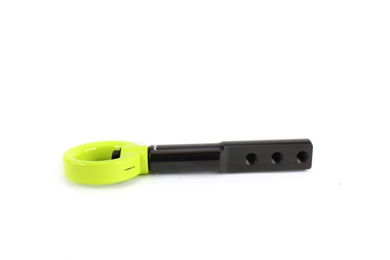 PERRIN 17-21 Honda Civic Si/Type R/Touring/Hatchback Tow Hook Kit Front - Neon Yellow - PHP-BDY-231NY