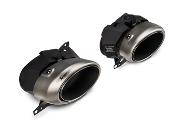 Akrapovic Tail pipe set (Titanium) - Porsche 911 Turbo / Turbo S / Cabriolet / Sport Classic (992) 2025+