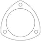 Cometic .043in Copper Exhaust Header Collector Gasket - 3.5in Diameter - 4.438in Bolt Circle - C15188C