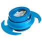 NRG Quick Release Kit Gen 3.0 - Blue Body / Blue Ring w/Handles - SRK-650BL
