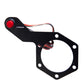 NRG Steering Single Switch - Extended Kit Black - WSS-100BK
