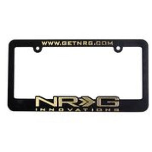 NRG License Plate Frame - Gold - LPF-101