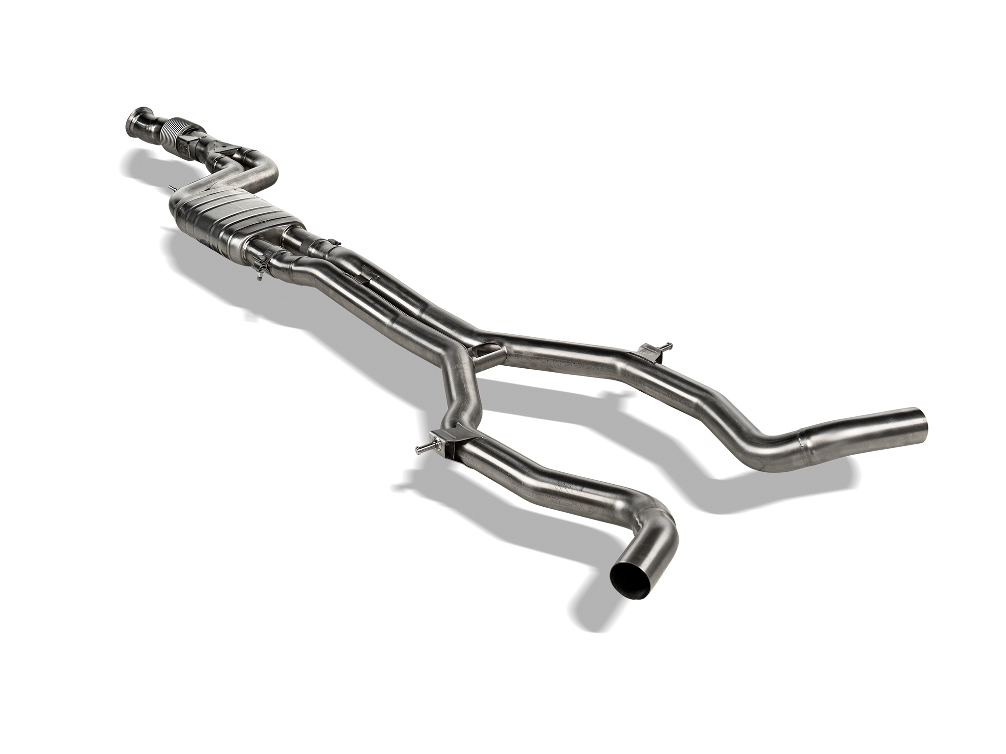 Akrapovic Evolution Link Pipe Set (SS) - Mercedes-AMG C 43 4MATIC (W206, S206) 2026+ - E-ME/SS/2 - Revzone
